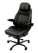 KAB Executive ACS Office Chair - Whiteline Leather